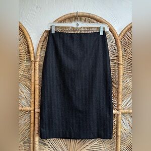 Ralph Lauren Black Label Pinstripe Skirt